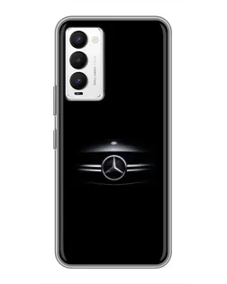 Чехол для TECNO Camon 18 / Camon 18P с картинкой «Mercedes — абстрактные линии» Чехол для TECNO Camon 18 / Camon 18P с картинкой «Mercedes — абстрактные линии»