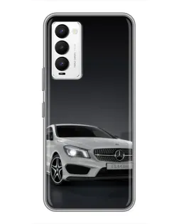 Чехол для TECNO Camon 18 / Camon 18P с картинкой «Mercedes AMG GT Silver» Чехол для TECNO Camon 18 / Camon 18P с картинкой «Mercedes AMG GT Silver»