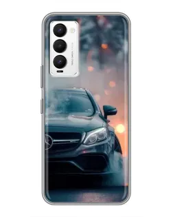 Чехол для TECNO Camon 18 / Camon 18P с картинкой «Mercedes — ночной город» Чехол для TECNO Camon 18 / Camon 18P с картинкой «Mercedes — ночной город»