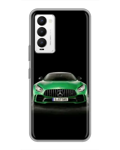Чехол для TECNO Camon 18 / Camon 18P с картинкой «Mercedes — неоновый лого» Чехол для TECNO Camon 18 / Camon 18P с картинкой «Mercedes — неоновый лого»