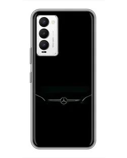 Чехол для TECNO Camon 18 / Camon 18P с картинкой «Mercedes Stealth Look»