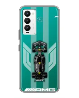 Чехол для TECNO Camon 18 / Camon 18P с картинкой «Mercedes AMG Petronas»