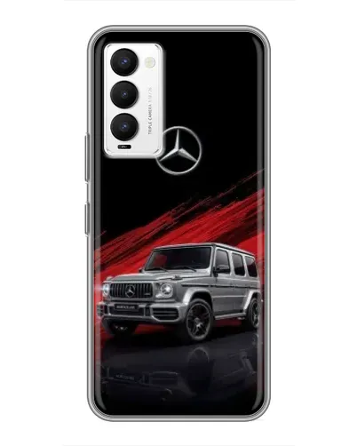 Чехол для TECNO Camon 18 / Camon 18P с картинкой «Mercedes G-Class красный» Чехол для TECNO Camon 18 / Camon 18P с картинкой «Mercedes G-Class красный»