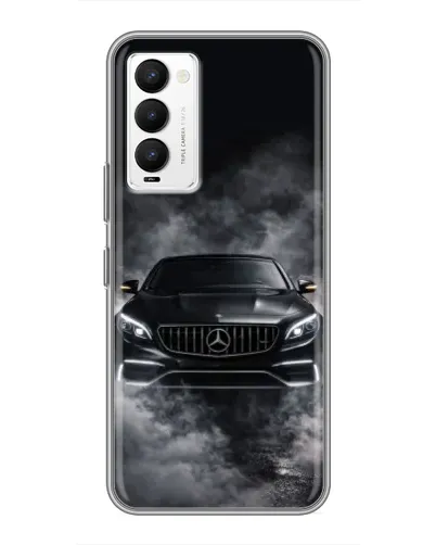 Чехол для TECNO Camon 18 / Camon 18P с картинкой «Mercedes в дыму» Чехол для TECNO Camon 18 / Camon 18P с картинкой «Mercedes в дыму»