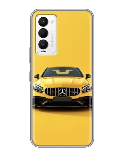 Чехол для TECNO Camon 18 / Camon 18P с картинкой «Желтый Mercedes GT» Чехол для TECNO Camon 18 / Camon 18P с картинкой «Желтый Mercedes GT»