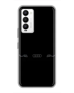 Чехол для TECNO Camon 18 / Camon 18P с картинкой «Audi — световой подпись» Чехол для TECNO Camon 18 / Camon 18P с картинкой «Audi — световой подпись»