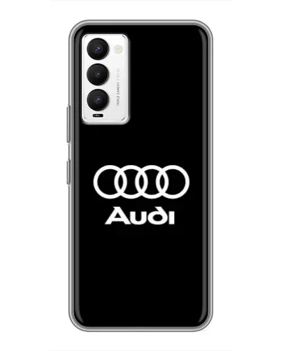 Чехол для TECNO Camon 18 / Camon 18P с картинкой «Классическое лого Audi» Чехол для TECNO Camon 18 / Camon 18P с картинкой «Классическое лого Audi»