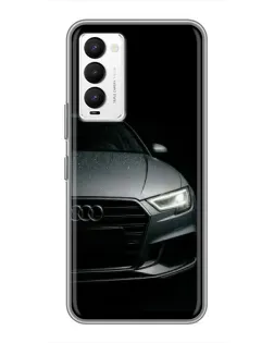 Чехол для TECNO Camon 18 / Camon 18P с картинкой «Audi — детализация кузова» Чехол для TECNO Camon 18 / Camon 18P с картинкой «Audi — детализация кузова»