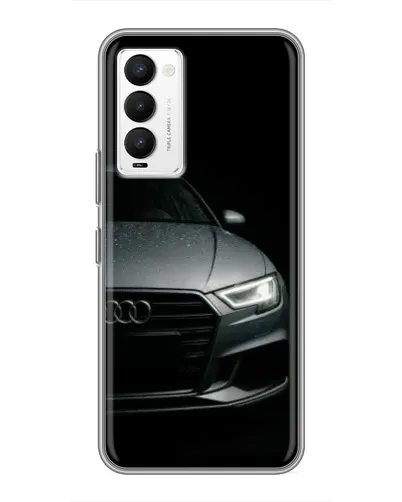 Чехол для TECNO Camon 18 / Camon 18P с картинкой «Audi — детализация кузова» Чехол для TECNO Camon 18 / Camon 18P с картинкой «Audi — детализация кузова»