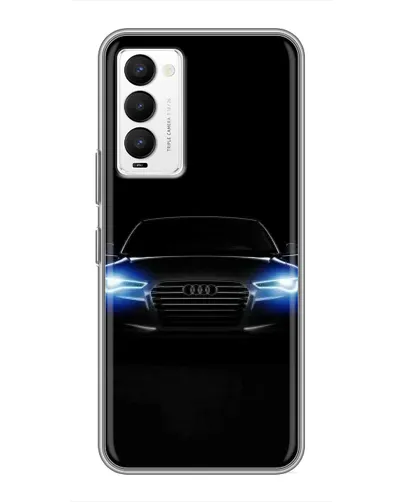 Чехол для TECNO Camon 18 / Camon 18P с картинкой «Audi в неоне» Чехол для TECNO Camon 18 / Camon 18P с картинкой «Audi в неоне»