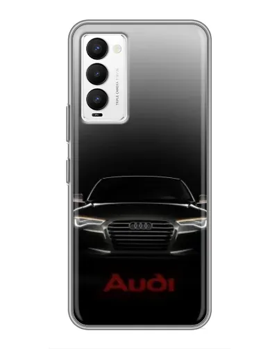 Чехол для TECNO Camon 18 / Camon 18P с картинкой «Audi — градиентный контур» Чехол для TECNO Camon 18 / Camon 18P с картинкой «Audi — градиентный контур»