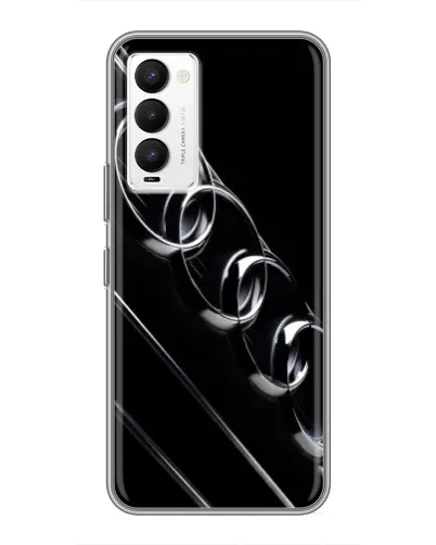 Чехол для TECNO Camon 18 / Camon 18P с картинкой «Audi — абстрактные кольца» Чехол для TECNO Camon 18 / Camon 18P с картинкой «Audi — абстрактные кольца»