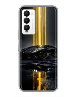 Чехол для TECNO Camon 18 / Camon 18P с картинкой «Ночной Lamborghini драйв» Чехол для TECNO Camon 18 / Camon 18P с картинкой «Ночной Lamborghini драйв»