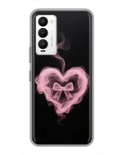 Чехол для TECNO Camon 18 / Camon 18P с картинкой «Дымчатое сердце» Чехол для TECNO Camon 18 / Camon 18P с картинкой «Дымчатое сердце»