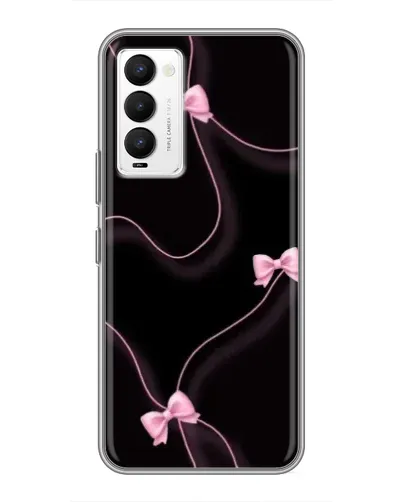 Чехол для TECNO Camon 18 / Camon 18P с картинкой «Розовые ленты» Чехол для TECNO Camon 18 / Camon 18P с картинкой «Розовые ленты»
