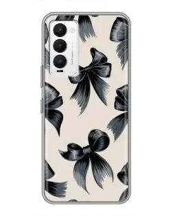 Чехол для TECNO Camon 18 / Camon 18P с картинкой «Банты Coquette»