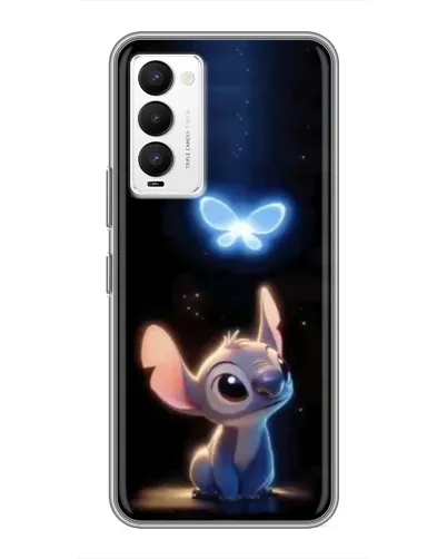 Чехол для TECNO Camon 18 / Camon 18P с картинкой «Сияющий Стич»