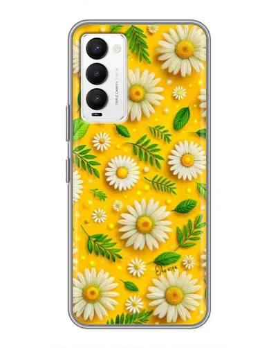 Чехол для TECNO Camon 18 / Camon 18P с картинкой «Ромашковое солнце» Чехол для TECNO Camon 18 / Camon 18P с картинкой «Ромашковое солнце»