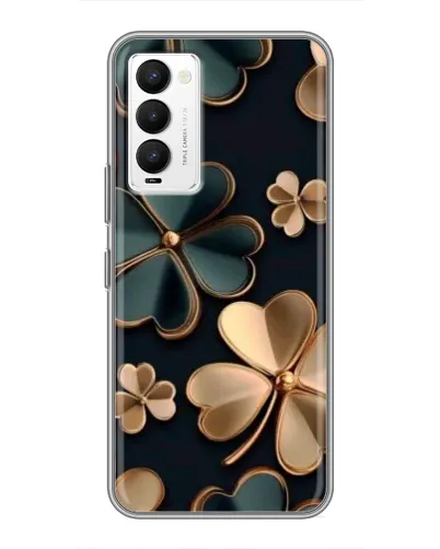 Чехол для TECNO Camon 18 / Camon 18P с картинкой «Клевер в золоте» Чехол для TECNO Camon 18 / Camon 18P с картинкой «Клевер в золоте»