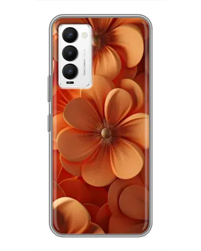 Чехол для TECNO Camon 18 / Camon 18P с картинкой «Оранжевый макро цветок» Чехол для TECNO Camon 18 / Camon 18P с картинкой «Оранжевый макро цветок»