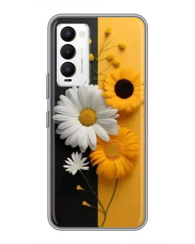 Чехол для TECNO Camon 18 / Camon 18P с картинкой «Подсолнух и ромашка» Чехол для TECNO Camon 18 / Camon 18P с картинкой «Подсолнух и ромашка»