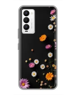 Чохол для TECNO Camon 18 / Camon 18P з картинкою «Квіткова композиція»