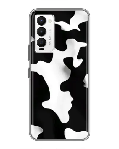 Чехол для TECNO Camon 18 / Camon 18P с картинкой «Черно-белое пятно»
