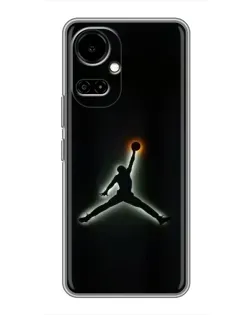 Чехол для TECNO Camon 19 (CI6n) / 19 Pro (CI8n) с картинкой «Jordan Gradient Logo» Чехол для TECNO Camon 19 (CI6n) / 19 Pro (CI8n) с картинкой «Jordan Gradient Logo»