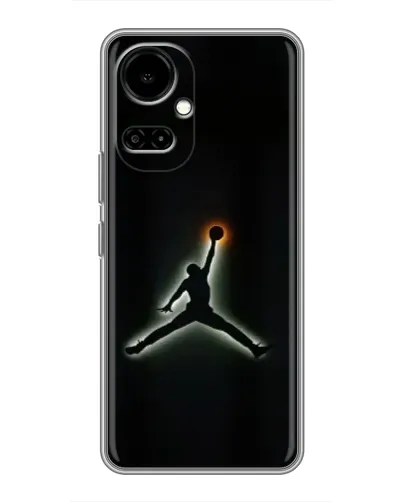 Чохол для TECNO Camon 19 (CI6n) / 19 Pro (CI8n) з картинкою «Jordan Gradient Logo»