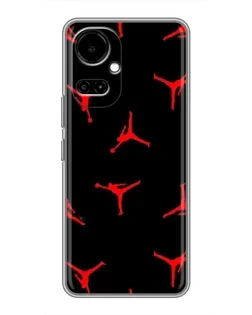 Чехол для TECNO Camon 19 (CI6n) / 19 Pro (CI8n) с картинкой «Jordan Red Pattern» Чехол для TECNO Camon 19 (CI6n) / 19 Pro (CI8n) с картинкой «Jordan Red Pattern»