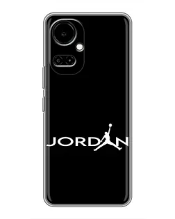Чохол для TECNO Camon 19 (CI6n) / 19 Pro (CI8n) з картинкою «Jordan White Logo»