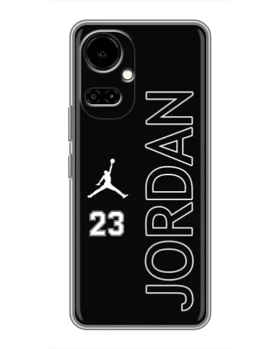 Чохол для TECNO Camon 19 (CI6n) / 19 Pro (CI8n) з картинкою «Jordan Vertical»