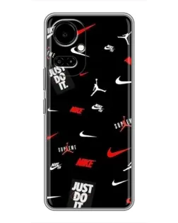 Чохол для TECNO Camon 19 (CI6n) / 19 Pro (CI8n) з картинкою «Nike Mix Pattern»