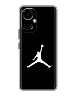 Чохол для TECNO Camon 19 (CI6n) / 19 Pro (CI8n) з картинкою «Jordan Silhouette»