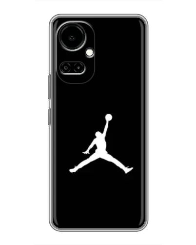 Чохол для TECNO Camon 19 (CI6n) / 19 Pro (CI8n) з картинкою «Jordan Silhouette»
