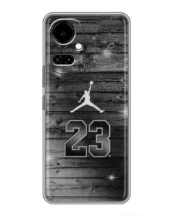 Чохол для TECNO Camon 19 (CI6n) / 19 Pro (CI8n) з картинкою «Jordan Carbon 23»
