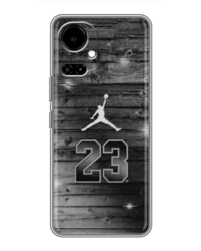 Чохол для TECNO Camon 19 (CI6n) / 19 Pro (CI8n) з картинкою «Jordan Carbon 23»