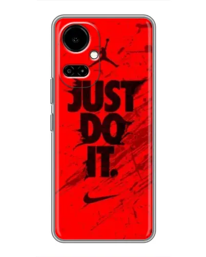 Чохол для TECNO Camon 19 (CI6n) / 19 Pro (CI8n) з картинкою «Nike Just Do It»
