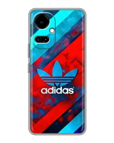 Чохол для TECNO Camon 19 (CI6n) / 19 Pro (CI8n) з картинкою «Абстракція Adidas»