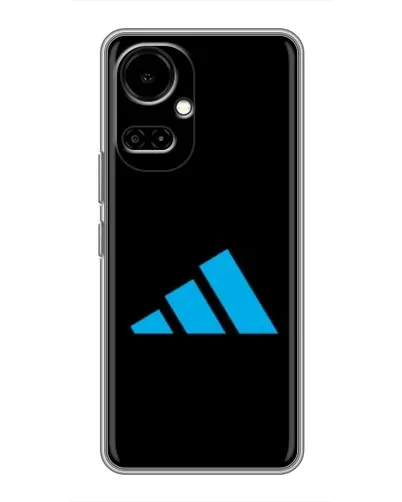 Чохол для TECNO Camon 19 (CI6n) / 19 Pro (CI8n) з картинкою «Adidas Cyan Logo»