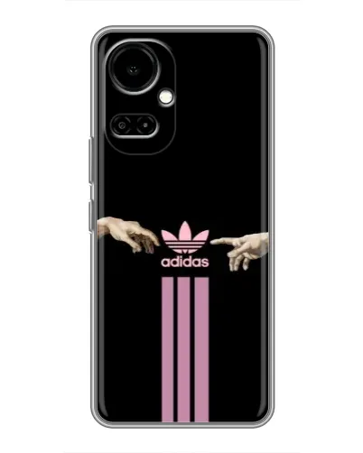 Чохол для TECNO Camon 19 (CI6n) / 19 Pro (CI8n) з картинкою «Adidas Hands»