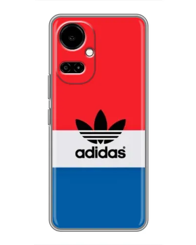 Чохол для TECNO Camon 19 (CI6n) / 19 Pro (CI8n) з картинкою «Ретро блоки Adidas»
