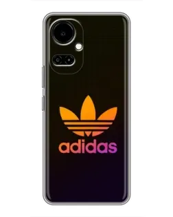 Чохол для TECNO Camon 19 (CI6n) / 19 Pro (CI8n) з картинкою «Градієнт Adidas»