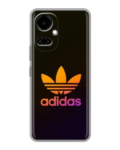 Чохол для TECNO Camon 19 (CI6n) / 19 Pro (CI8n) з картинкою «Градієнт Adidas»