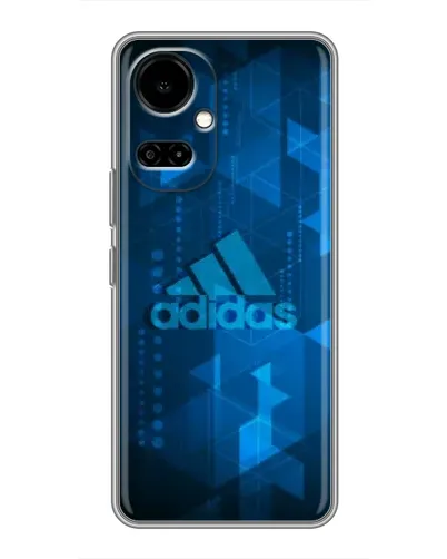 Чохол для TECNO Camon 19 (CI6n) / 19 Pro (CI8n) з картинкою «Adidas Sport Art»