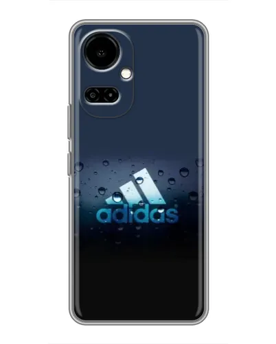 Чохол для TECNO Camon 19 (CI6n) / 19 Pro (CI8n) з картинкою «Adidas Water Drops»