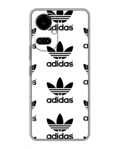 Чохол для TECNO Camon 19 (CI6n) / 19 Pro (CI8n) з картинкою «Adidas Pattern»
