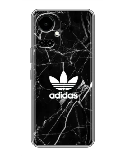 Чохол для TECNO Camon 19 (CI6n) / 19 Pro (CI8n) з картинкою «Білий мармур Adidas»