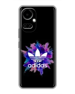 Чохол для TECNO Camon 19 (CI6n) / 19 Pro (CI8n) з картинкою «Вибух фарб Adidas»