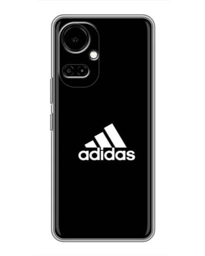 Чохол для TECNO Camon 19 (CI6n) / 19 Pro (CI8n) з картинкою «Чорна класика Adidas»